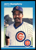 1987 Fleer Glossy Jerry Mumphrey . Chicago Cubs #571
