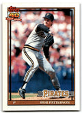 1991 Topps Baseball Card Bob Patterson Pittsburgh Pirates #479