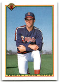 1990 Bowman Baseball Card John Orton Rookie California Angels #298