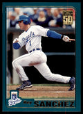 2001 Topps Rey Sanchez . Kansas City Royals #66