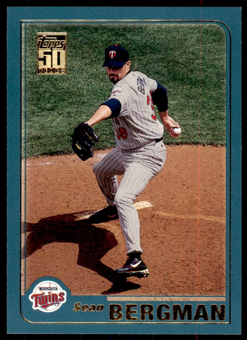 2001 Topps Sean Bergman . Minnesota Twins #304