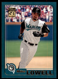 2001 Topps Mike Lowell . Florida Marlins #233