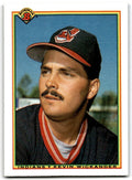 1990 Bowman Baseball Card Kevin Wickander Cleveland Indians #327