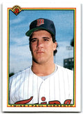 1990 Bowman Baseball Card Paul Sorrento Rookie Minnesota Twins #421