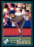 2001 Topps Kevin Brown . Los Angeles Dodgers #645