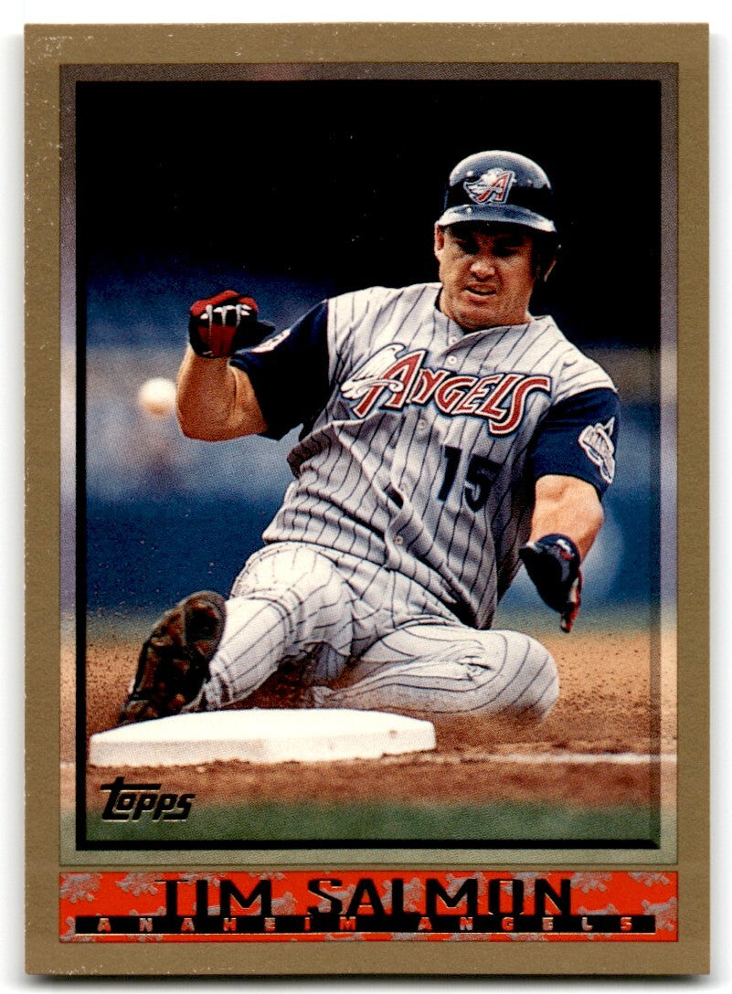 1998 Topps Baseball Card Tim Salmon Anaheim Angels #312