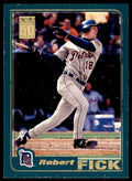2001 Topps Robert Fick . Detroit Tigers #691