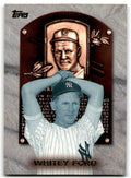 1998 Topps Baseball Card Whitey Ford New York Yankees #HOF8