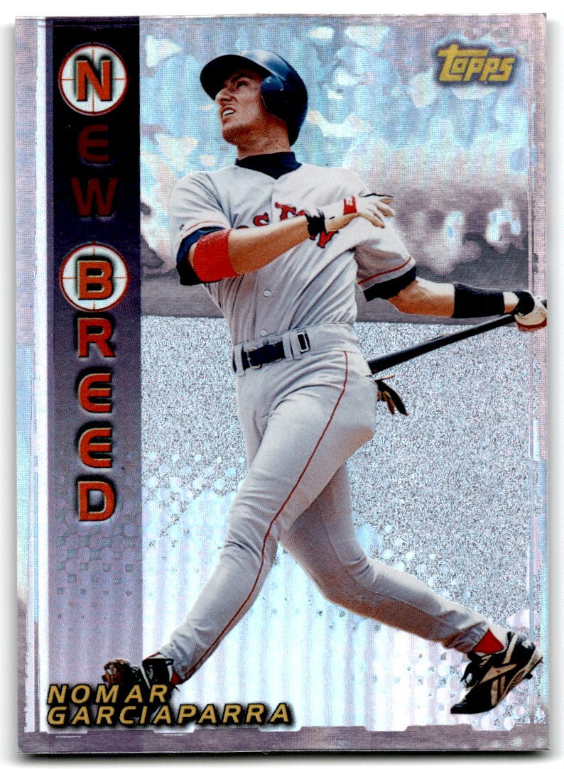 1998 Topps Baseball Card Nomar Garciaparra A Boston Red Sox #NB4