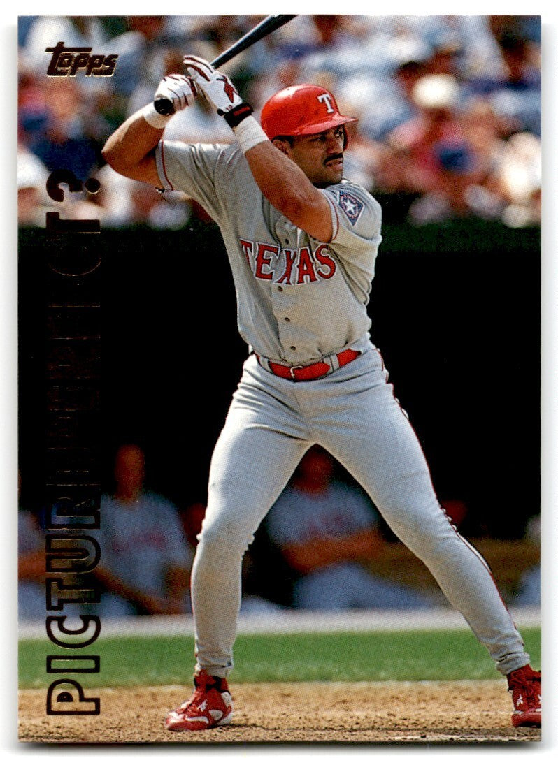 1998 Topps Baseball Card Juan Gonzalez Texas Rangers #P8