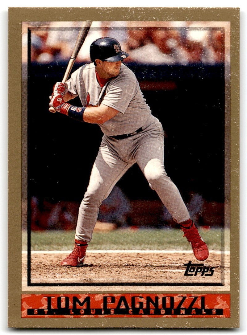 1998 Topps Baseball Card Tom Pagnozzi St. Louis Cardinals #431