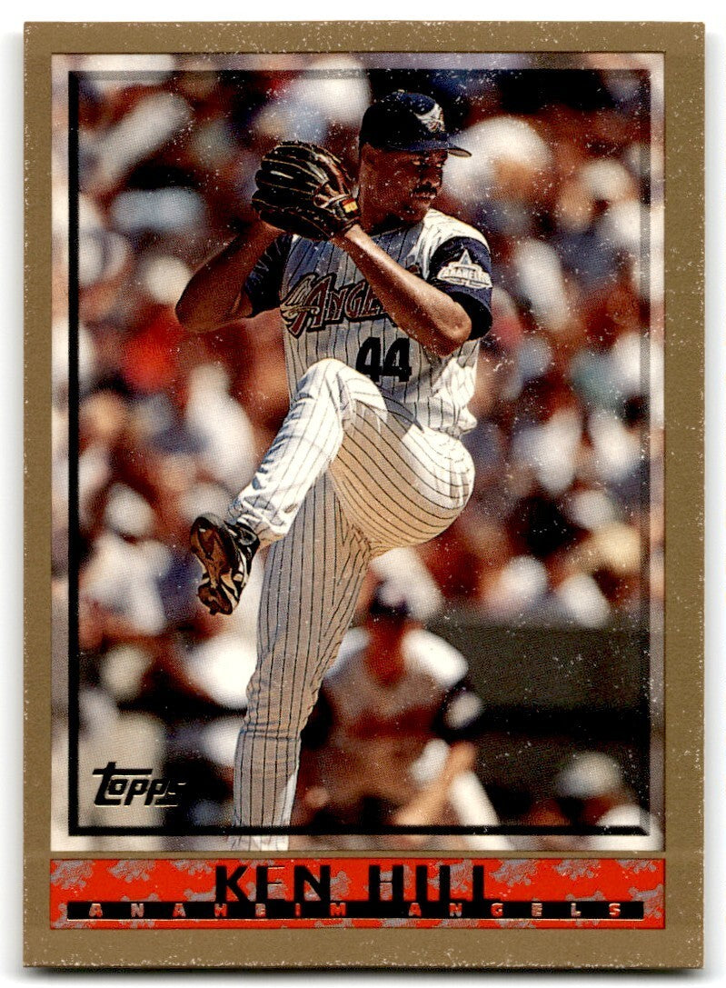 1998 Topps Baseball Card Ken Hill Anaheim Angels #446
