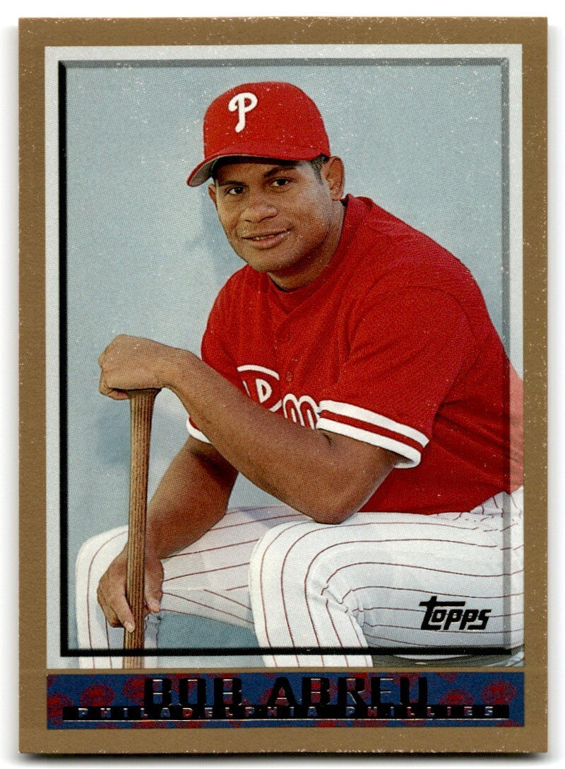 1998 Topps Baseball Card Bobby Abreu Philadelphia Phillies #351