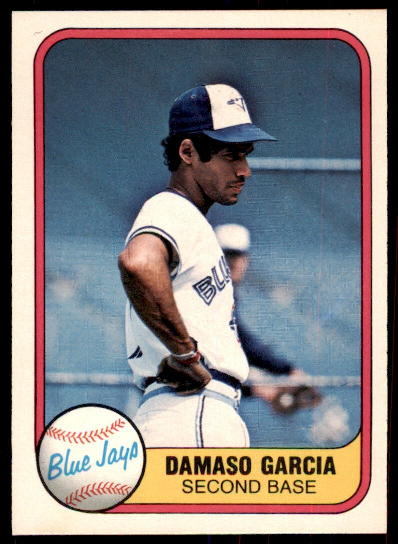 1981 Fleer. Damaso Garcia Rookie . Toronto Blue Jays #415