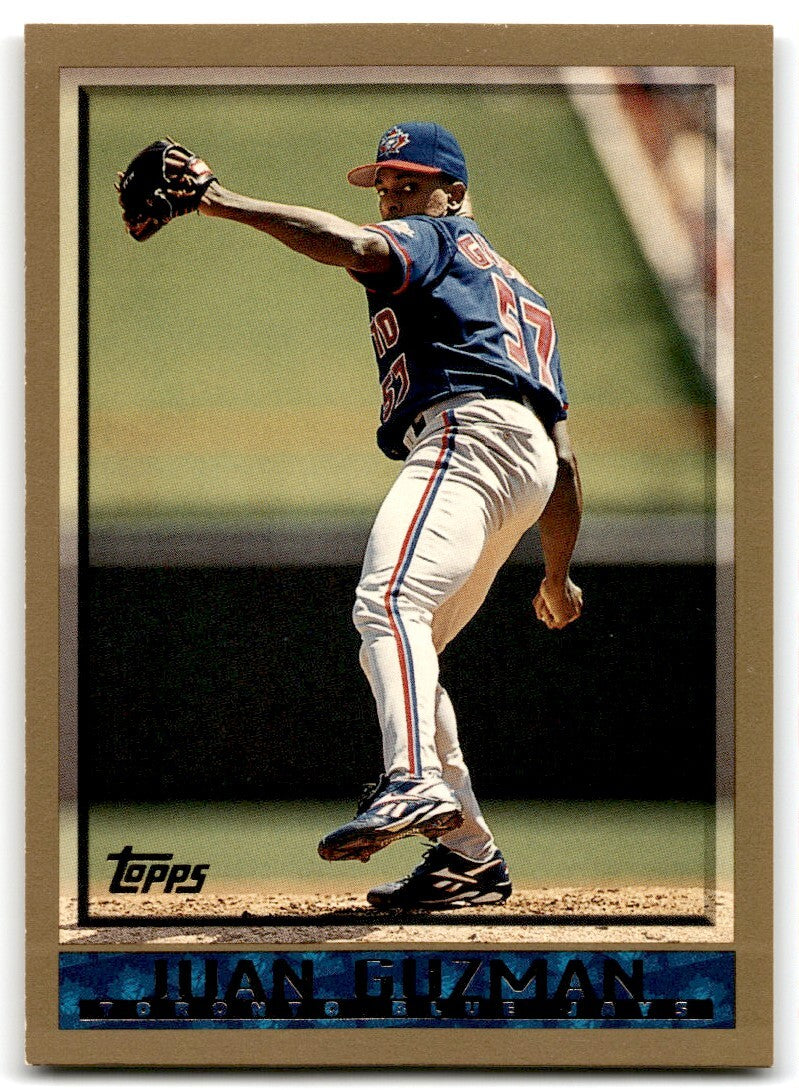 1998 Topps Baseball Card Juan Guzman Toronto Blue Jays #352