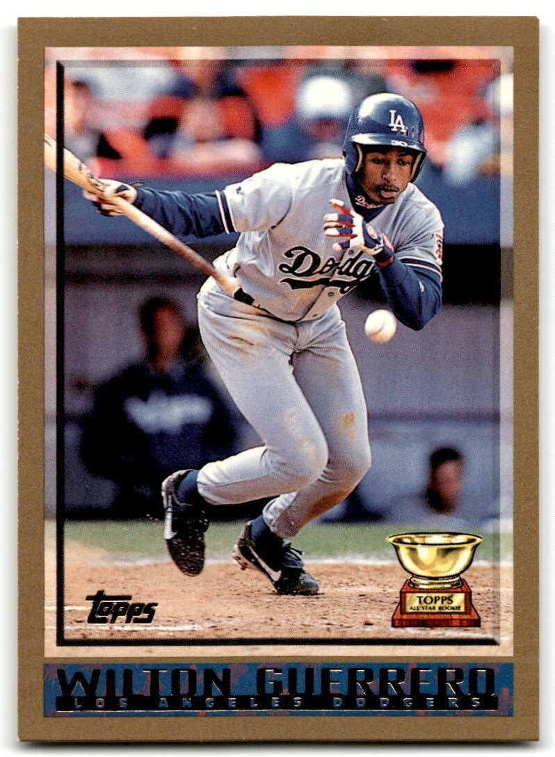 1998 Topps Baseball Card Wilton Guerrero Los Angeles Dodgers #46