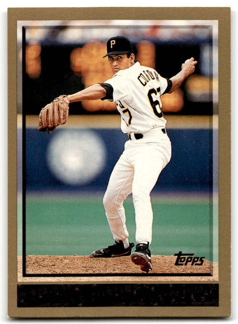1998 Topps Baseball Card Francisco Cordova Pittsburgh Pirates #11