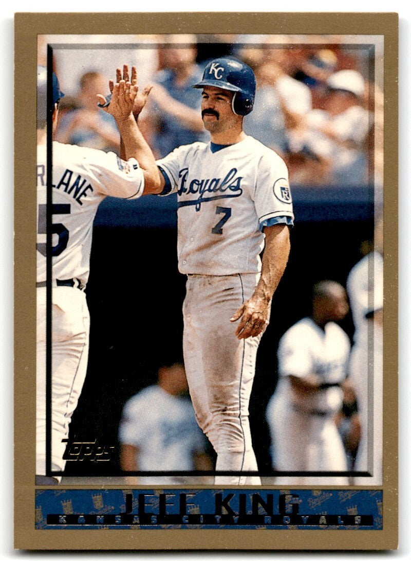 1998 Topps Baseball Card Jeff King Kansas City Royals #286