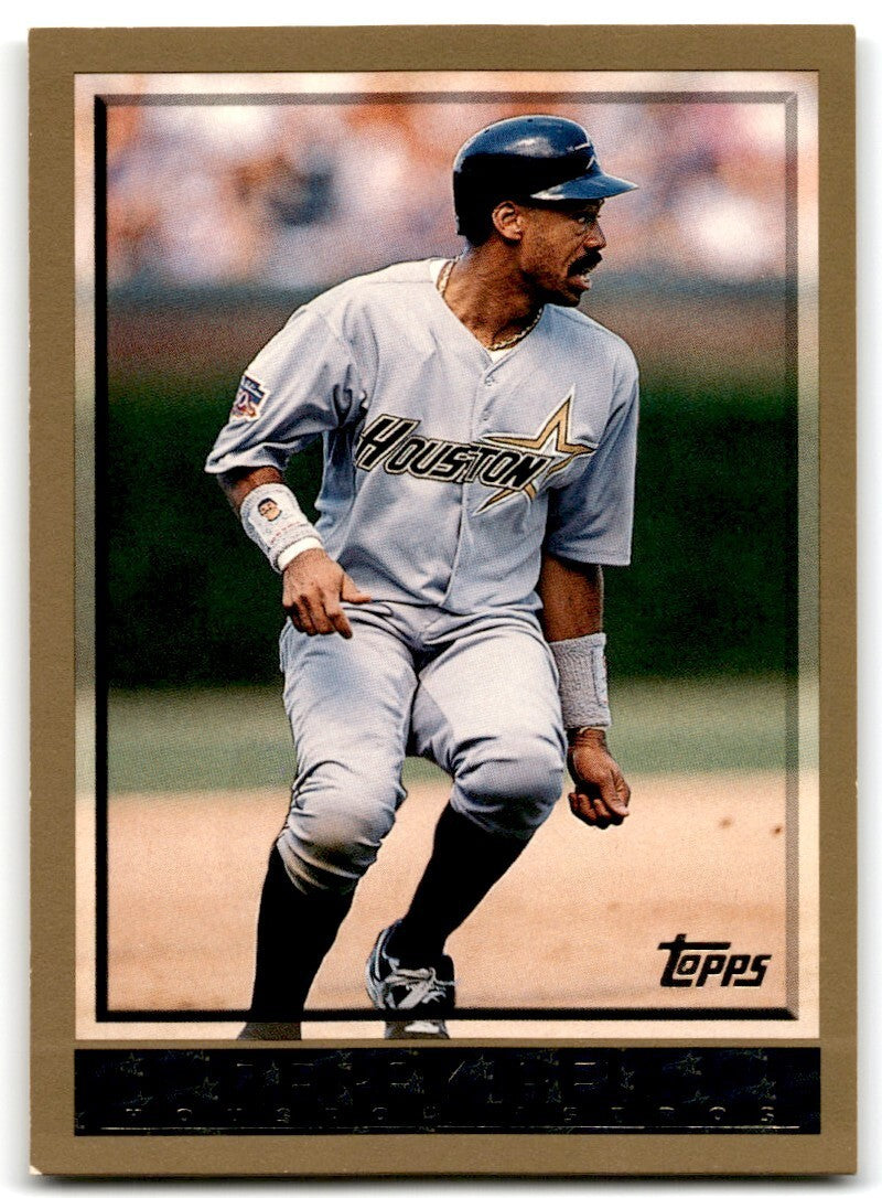 1998 Topps Baseball Card Derek Bell Houston Astros #299