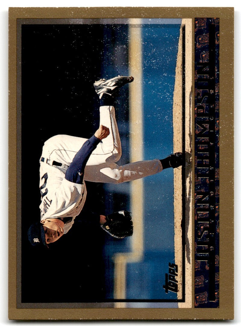 1998 Topps Baseball Card Justin Thompson Detroit Tigers #315