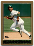 1998 Topps Baseball Card Jason McDonald Oakland Athletics #236