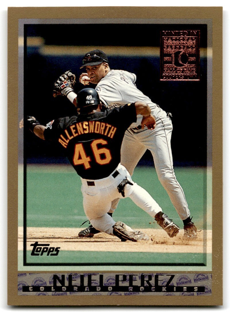 1998 Topps Baseball Card Neifi Perez v Colorado Rockies #372