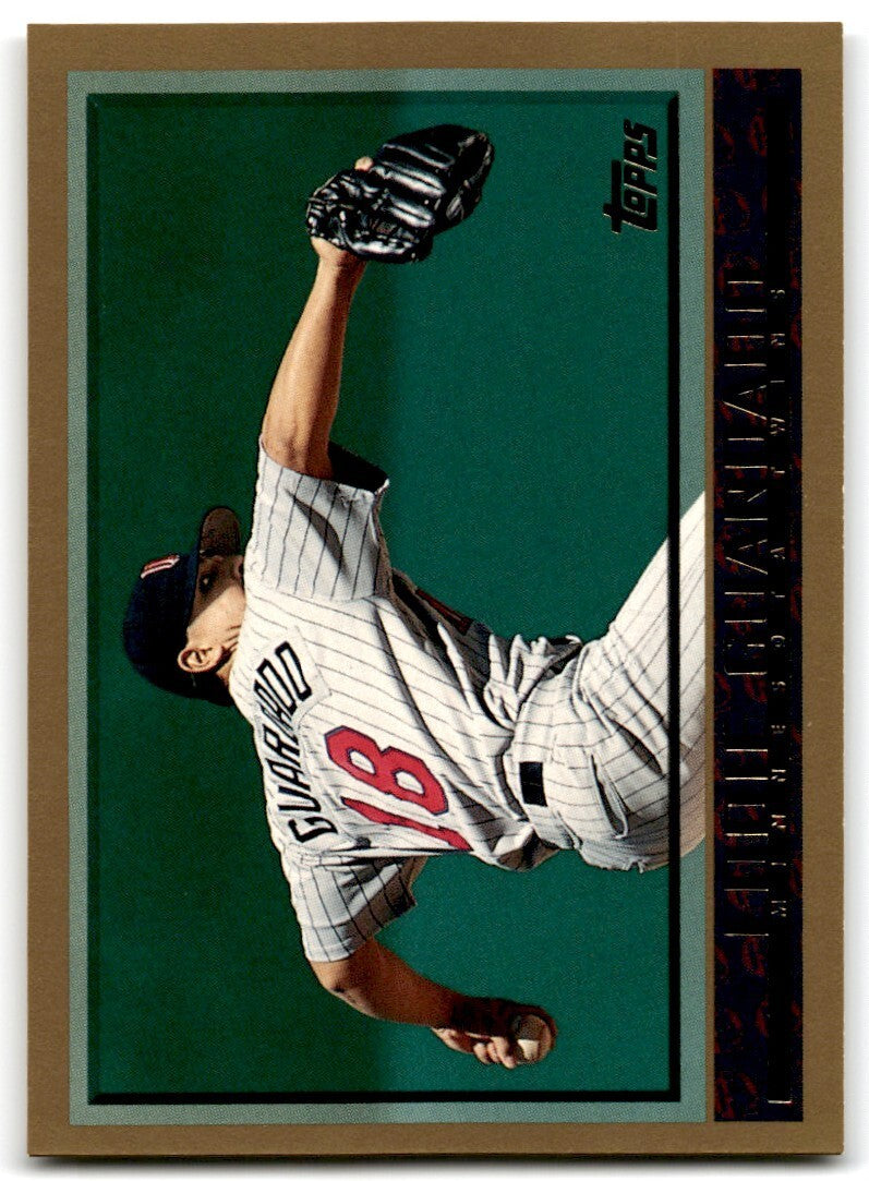 1998 Topps Baseball Card Eddie Guardado Minnesota Twins #28