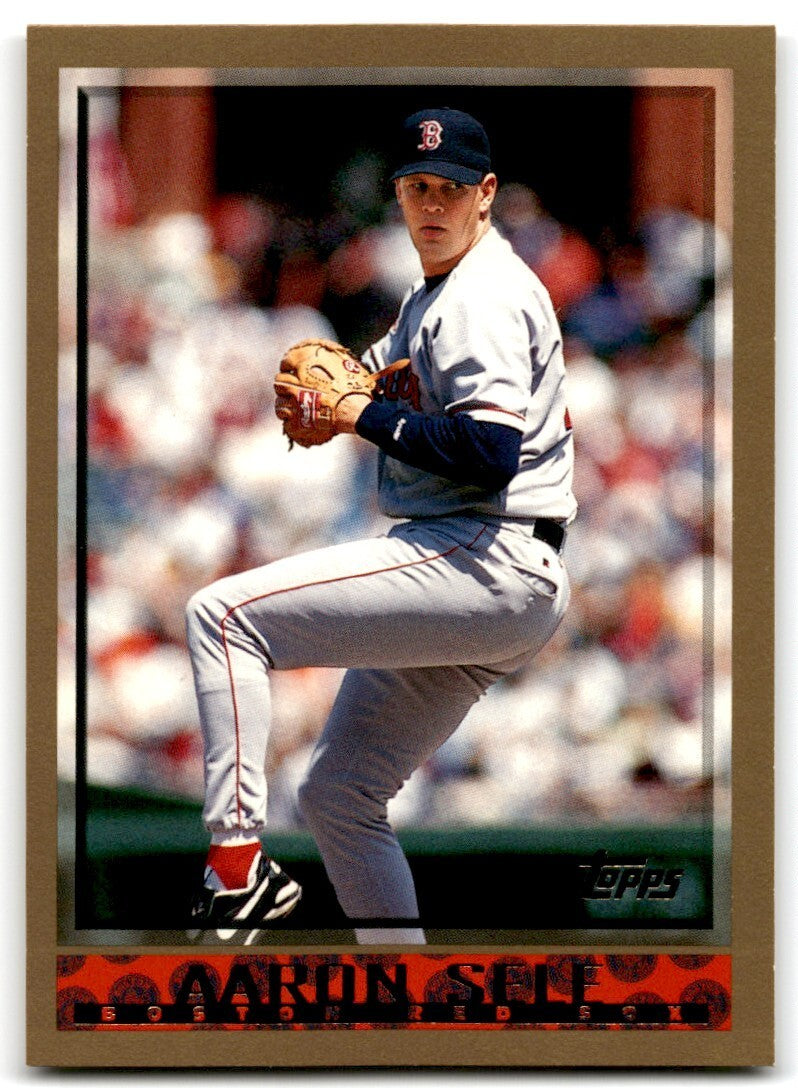 1998 Topps Baseball Card Aaron Sele Boston Red Sox #169