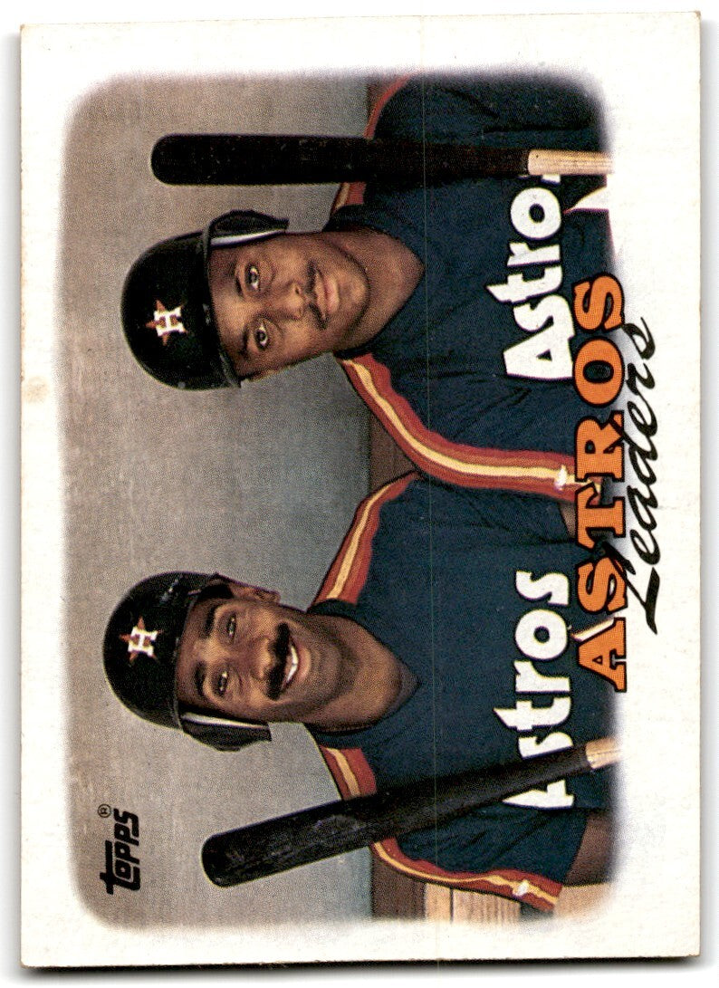 1988 Topps Baseball Card Houston Astros/Glenn Davis Houston Astros #579