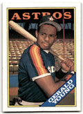 1988 Topps Baseball Card Gerald Young Houston Astros #368