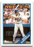 1988 Topps Baseball Card Kevin McReynolds New York Mets #735