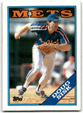 1988 Topps Baseball Card Doug Sisk New York Mets #763