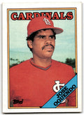 1988 Topps Baseball Card Jose Oquendo St. Louis Cardinals #83