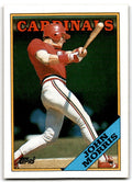 1988 Topps Baseball Card John Morris St. Louis Cardinals #536