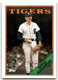 1988 Topps Baseball Card Doyle Alexander Detroit Tigers #492