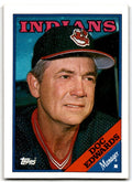1988 Topps Baseball Card Doc Edwards Cleveland Indians #374