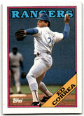 1988 Topps Baseball Card Ed Correa Texas Rangers #227