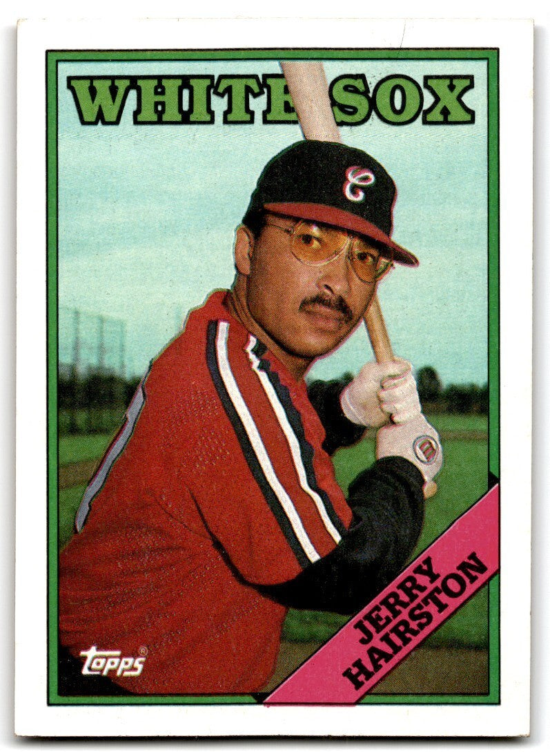 1988 Topps Baseball Card Jerry Hairston Chicago White Sox #281