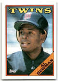 1988 Topps Baseball Card Al Newman Minnesota Twins #648