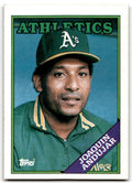 1988 Topps Baseball Card Joaquin Andujar Oakland Athletics #47