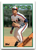 1988 Topps Baseball Card Andres Galarraga Montreal Expos #25