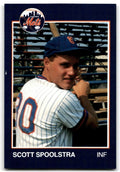 1988 Grand Slam Baseball Card Scott Spoolstra c Columbia Mets #20