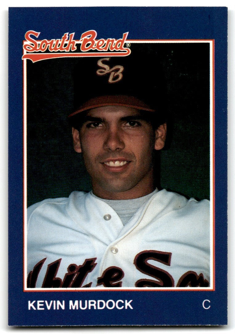 1988 Grand Slam Baseball Card Kevin Murdock a South Bend White Sox #4