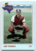 1988 Grand Slam Baseball Card Jim Thomas b Midland Angels #23