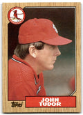 1987 Topps Baseball Card John Tudor St. Louis Cardinals #110