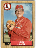 1987 Topps Baseball Cards Jeff Lahti St. Louis Cardinals #367
