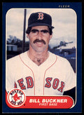 1986 Fleer. Bill Buckner . Boston Red Sox #343
