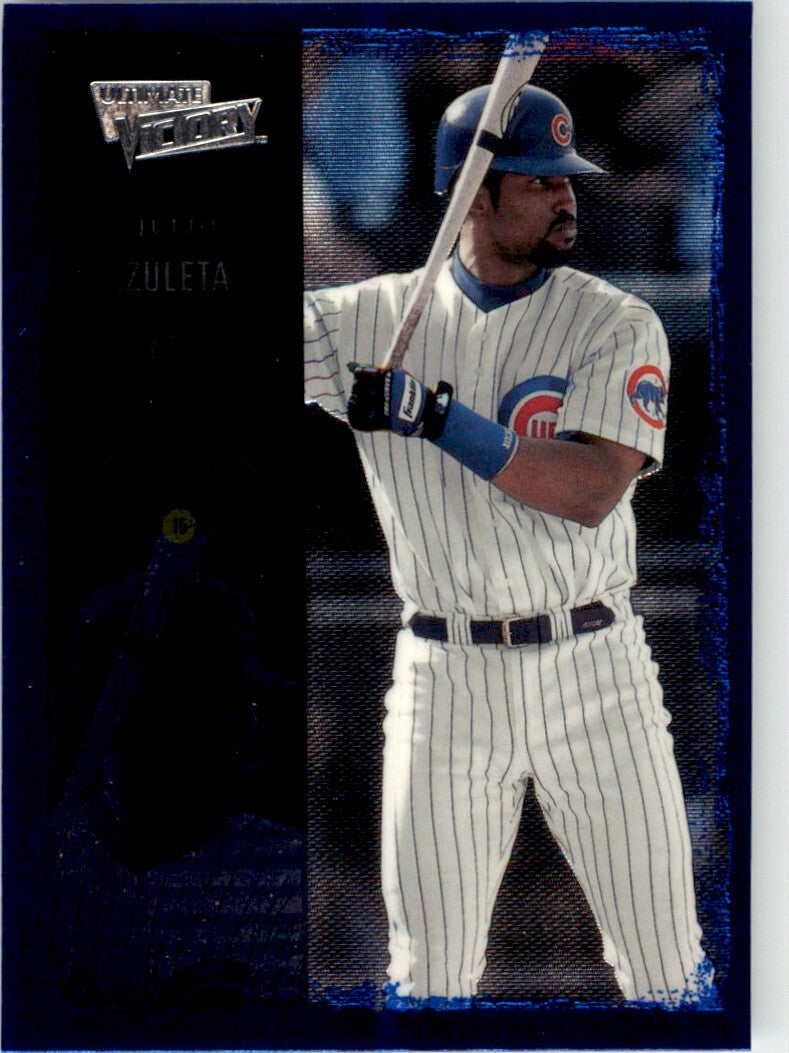2000 Upper Deck Ultimate Victory Julio Zuleta . Chicago Cubs #57