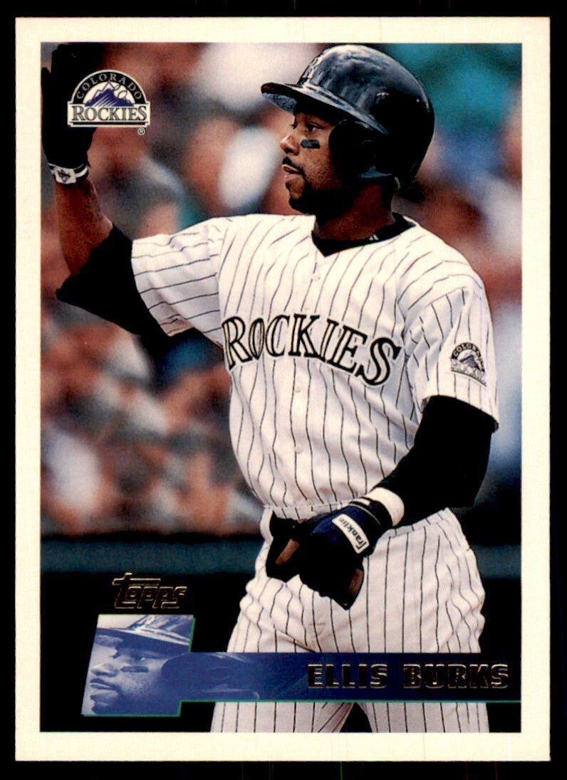 1996 Topps Ellis Burks Baseball Cards #123