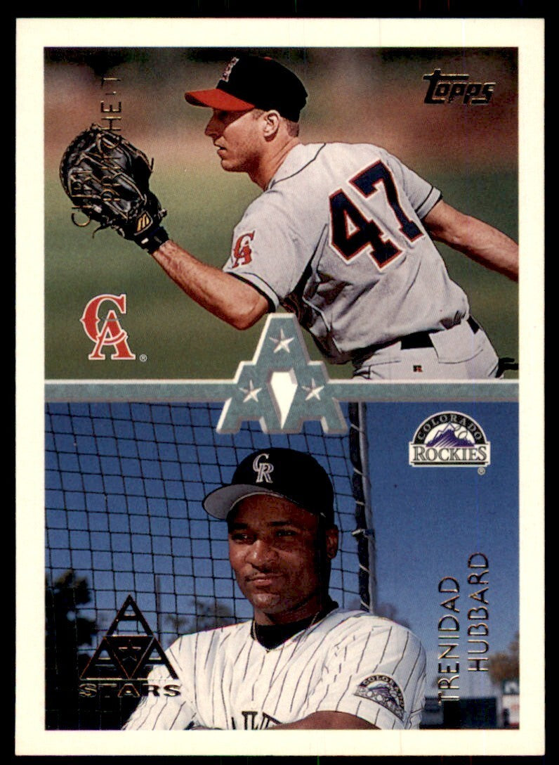 1996 Topps Chris Pritchett/Trenidad Hubbard Baseball Cards #103